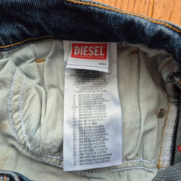 Diesel Tapered Jeans 2006 D-Fining Men's 33 - Picture 12 of 15